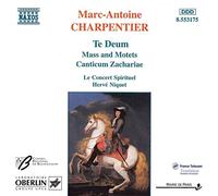 Le Conce - CHARPENTIER: Te Deum / Mass / Canticum Zachariae