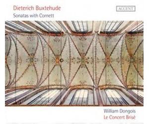 LE CONCERT BRISE - BUXTEHUDE SONATAS WITH CORNETT - CD ALBUM - N3333z