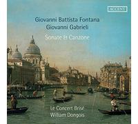 LE CONCERT BRISE WIL - FONTANA GABRIELI SONATE CANZONE - CD ALBUM - P2222z