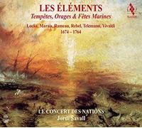 LE CONCERT DES NATIO - LES ELEMENTS MARINES 1674 - 1764 - CD ALBUM - D4z