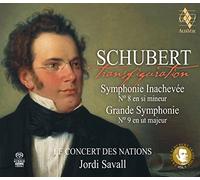 Le Concert des Nations, Jordi Savall – Schubert: Symphony Nos. 8 & 9 – CD