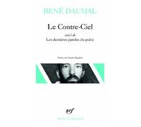 Le contre-ciel: A30083 (Poesie/Gallimard)