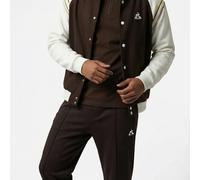 Le Coq Sportif - Coq d'or Men's Straight Trousers N°2 - Standard Fit - Soft Durable Polyamide Cotton Material - Elastic waistband - for Sport and Everyday wear - Size XL - Molé