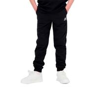 Le Coq Sportif - ESS Kids N°1 Slim Pant - 300g Polyester Cotton Double-Sided Slim Fit Joggers - Elastic Waistband Screen Printed Logo - 10 Years - Black Light