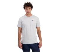 Le Coq Sportif Essentiels Short Sleeve T-Shirt Light Grey - XXL
