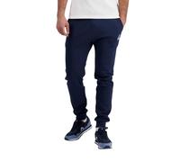 Le Coq Sportif - ESS Pant Slim N°2 M - Double Face Polyester Cotton Trousers Slim Fit Man Elastic