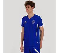 Le Coq Sportif - ESTAC DOM NO SP 22 Match Jersey - Official Football Jersey - Breathable Polyester Spandex Fabric - Athletic Fit - Size L - Blue