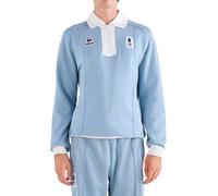 Le Coq Sportif - Men's retro fleece sweatshirt - Sweat N°1 M Ashley Blue Marshmallow for Men - Size L Blue L