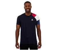 Tricolour T-Shirt with Short Sleeves Navy Blue