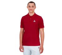 Le Coq Sportif Men's Polo Shirt, Red, L