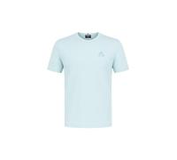 Le Coq Sportif - Monochrome Tee SS N°3 M - Men's Short Sleeve Jersey T-Shirt 140g Breathable Cotton Regular Fit with Screen-printed Logo - Size S - Color Blue