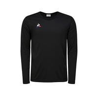 Le Coq Sportif N°1 Jersey Match Enfant Ml Black T-shirt, Women, womens, T-Shirt, 1621613, Black, 8A