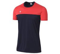 Le Coq Sportif N°3 Maillot Match Enfant MC Eclipse/Vint T-shirt, Women, womens, T-Shirt, 1621611, Eclipse/Vintage Red, 10A