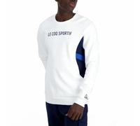 Le Coq Sportif Saison 1 Crew Sweat N°1 M Wh Sweatshirt, New Optical White, XL