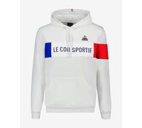 Le Coq Sportif TRI N1 Hoodie White Red Blue - XS
