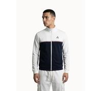 Le Coq Sportif - TRI SP FZ Sweatshirt N°1 - Men's Sweatshirt 55% Cotton 45% Polyester - Size L - Color White (New Optical White) - Full Zip, Sports and Daily Use