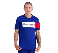 Le Coq Sportif Tri Tee Ss No. 1 M Electro Blue T-Shirt, XL