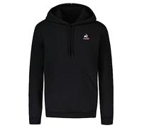 Le Coq Sportif Unisex Hooded Sweatshirt, Black, XL
