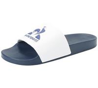 Le Coq Sportif Unisex Slide Hf Fef Dress White/Blue Sneaker, 6 UK
