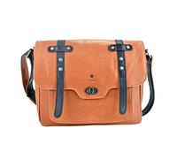 Le Craf Designer Stylish Sleek Multicolour Premium Genuine Leather Laptop Messenger Bag for Men's and Boys