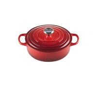 LE CREUSET 21179240602430 Gourmet Signature Roasting Dish 24 cm Cherry Red, Cast Iron