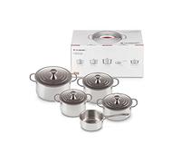 Le Creuset 3-Ply Plus Stainless Steel 5-Piece Cookware Set, 96605300000000