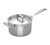 Le Creuset 3-Ply Stainless Steel Saucepan with Lid, 18 x 11.1 cm, 96200918001000