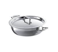 Le Creuset 3-ply Stainless Steel 24cm Shallow Casserole