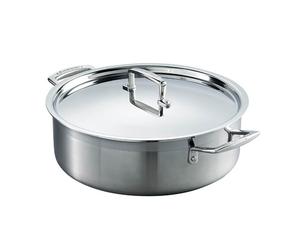 Le Creuset 3-Ply Stainless Steel 28cm Sauteuse Pan
