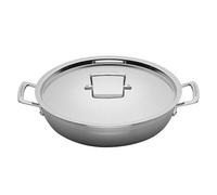 Le Creuset 3-ply Stainless Steel 30cm Shallow Casserole