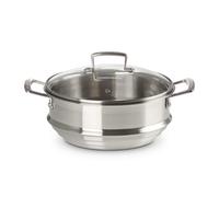 Le Creuset 3-ply Stainless Steel Large Multi Steamer with Glass Lid