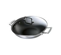 Le Creuset 3-Ply Stainless Steel 30cm Non-Stick Wok