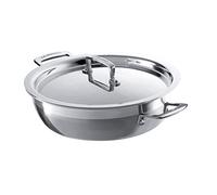 Le Creuset 3-ply Stainless Steel 30cm Shallow Casserole