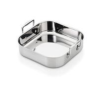 Le Creuset 3-Ply Stainless Steel Square Roaster, 3-Ply, 26 x 26 cm, 96106026000000, Silver