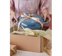Le Creuset Signature shallow casserole 3.5 l Sea Salt