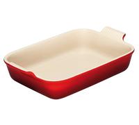 LE CREUSET 32 cm Stoneware Deep Rectangular Dish, Cerise