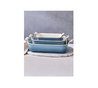 Le Creuset Chambray Stoneware Large 32cm Heritage Rectangular Dish