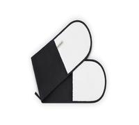 Le Creuset 4-Layered Textile Double Oven Gloves, Stain Resistant, Black, 95001000000000