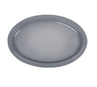 Le Creuset 46cm Stoneware Oval Serving Platter - Mist Grey ( NEW)