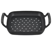 Le Creuset Alpine Outdoor Collection Enameled Cast Iron Square Grill Basket, 12"
