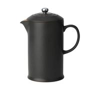 Le Creuset Black Stoneware Cafetiere