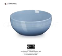 Le Creuset - Bowl Cereal Coupe IN Stoneware Glazed 16 CM/0.77L Chambray