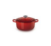 Le Creuset Signature Cerise Cast Iron 20cm Round Casserole