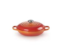Le Creuset Cast Iron 26cm Shallow Casserole - Volcanic