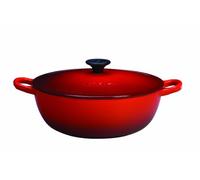 Le Creuset Cast Iron 32cm Soup Pot Casserole Cerise