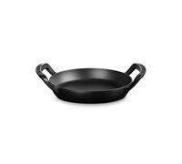 Le Creuset Cast Iron BBQ 25cm Satin Black Round Skillet