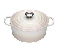 Le Creuset Cast Iron Round Casserole 24cm Meringue