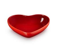Le Creuset Cerise Stoneware 20cm Heart Bowl