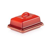 Le Creuset Cerise Stoneware Butter Dish