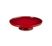 Le Creuset Cerise Stoneware Cake Stand
